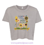 Do Small Things With Great Love Crop Tee