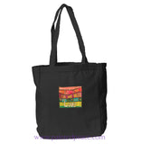 All We Need Is Love Heartful Peace Book Tote One Size / Black Tote Bag