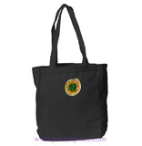 May Peace Prevail Heartful Peace Book Tote One Size / Black Book Tote