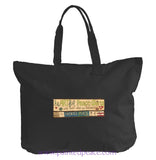 May Peace Prevail Heartful Peace Tote Bag Tote Bag Large