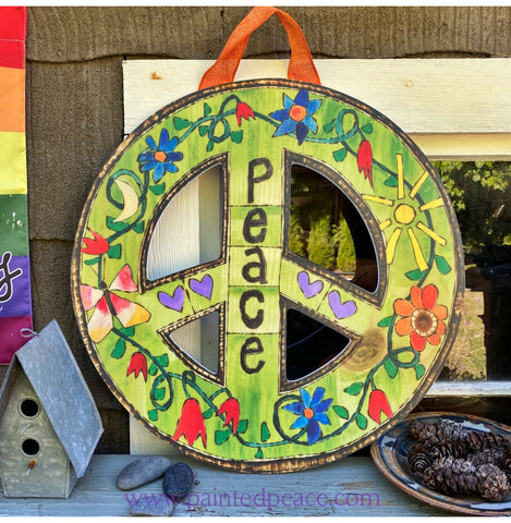 Peace Sign - Door And Out Door Wall Decor