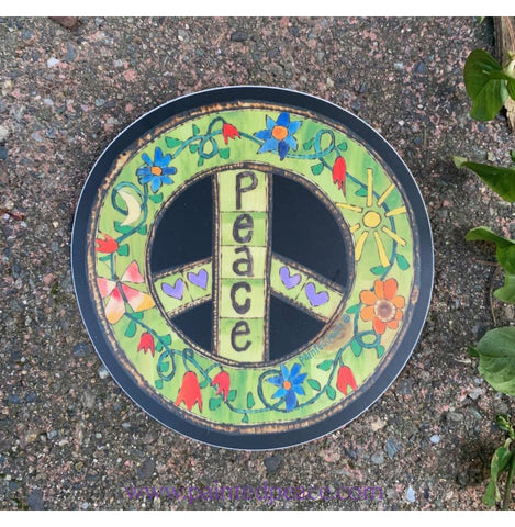 Peace Sticker - 4 Round Free Shipping